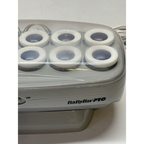 Babyliss Pro Ceramic Instant Heat Velvet Hot Rollers Set Curlers Clips - Picture 6 of 6